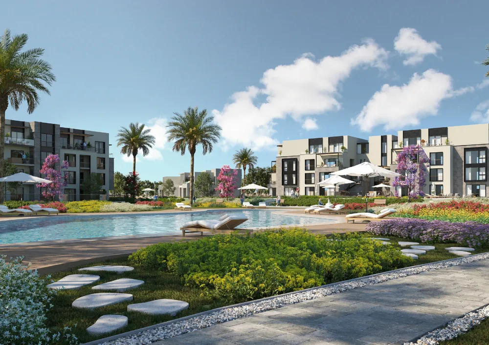 Park Residence – Garden Lakes in 6th of October City by Hyde Park في 6th of October City - صورة المشروع