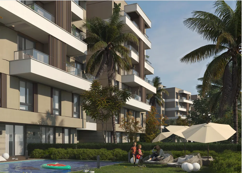Aqmar in October Gardens by Kayan Real Estate في October Gardens - صورة المشروع