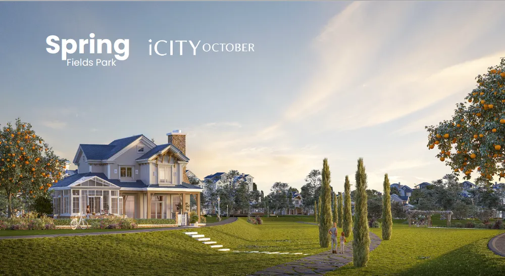 Spring Fields Park in 6th of October City by Mountain View في 6th of October City - صورة المشروع