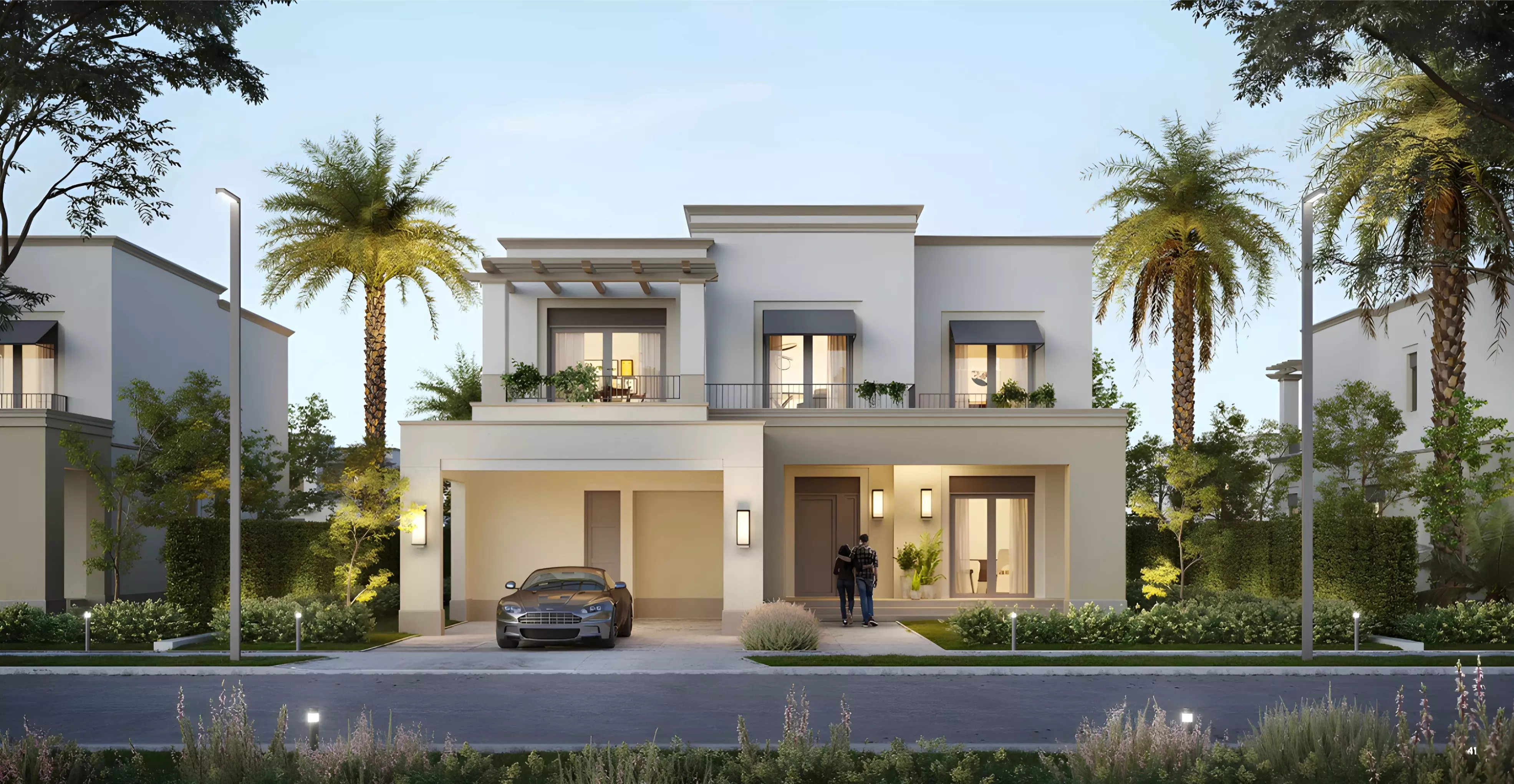 Evergreen Townhouse in Belle Vie By Emaar في Sheikh Zayed