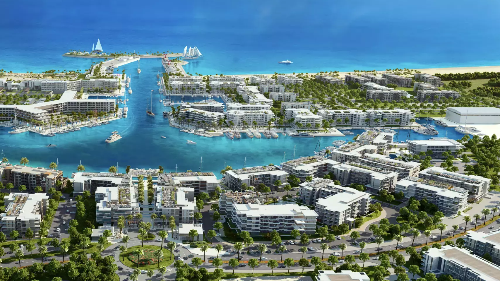 Marina Views In Marassi By Emaar في North Coast