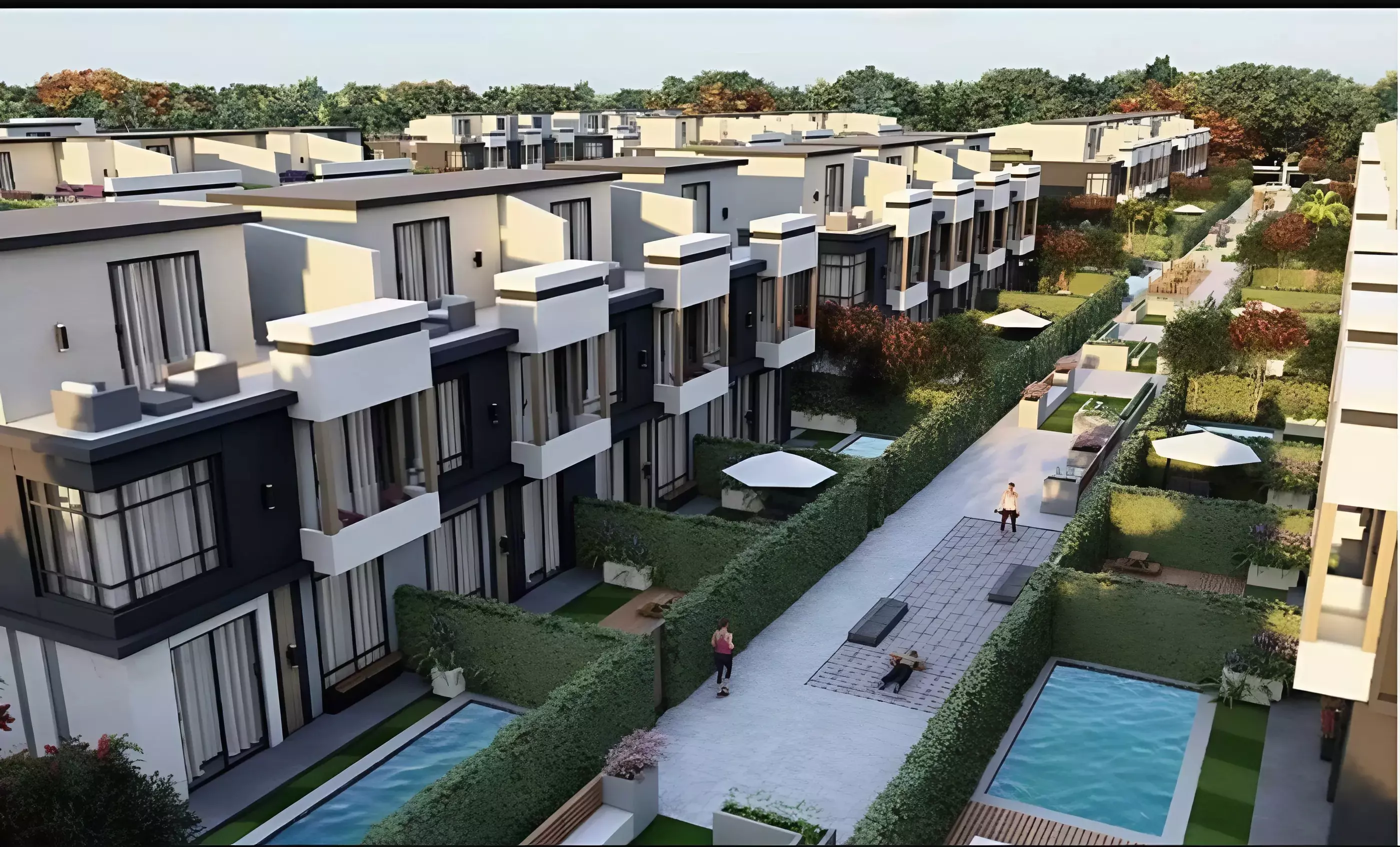 Parkdale Compound في Sheikh Zayed