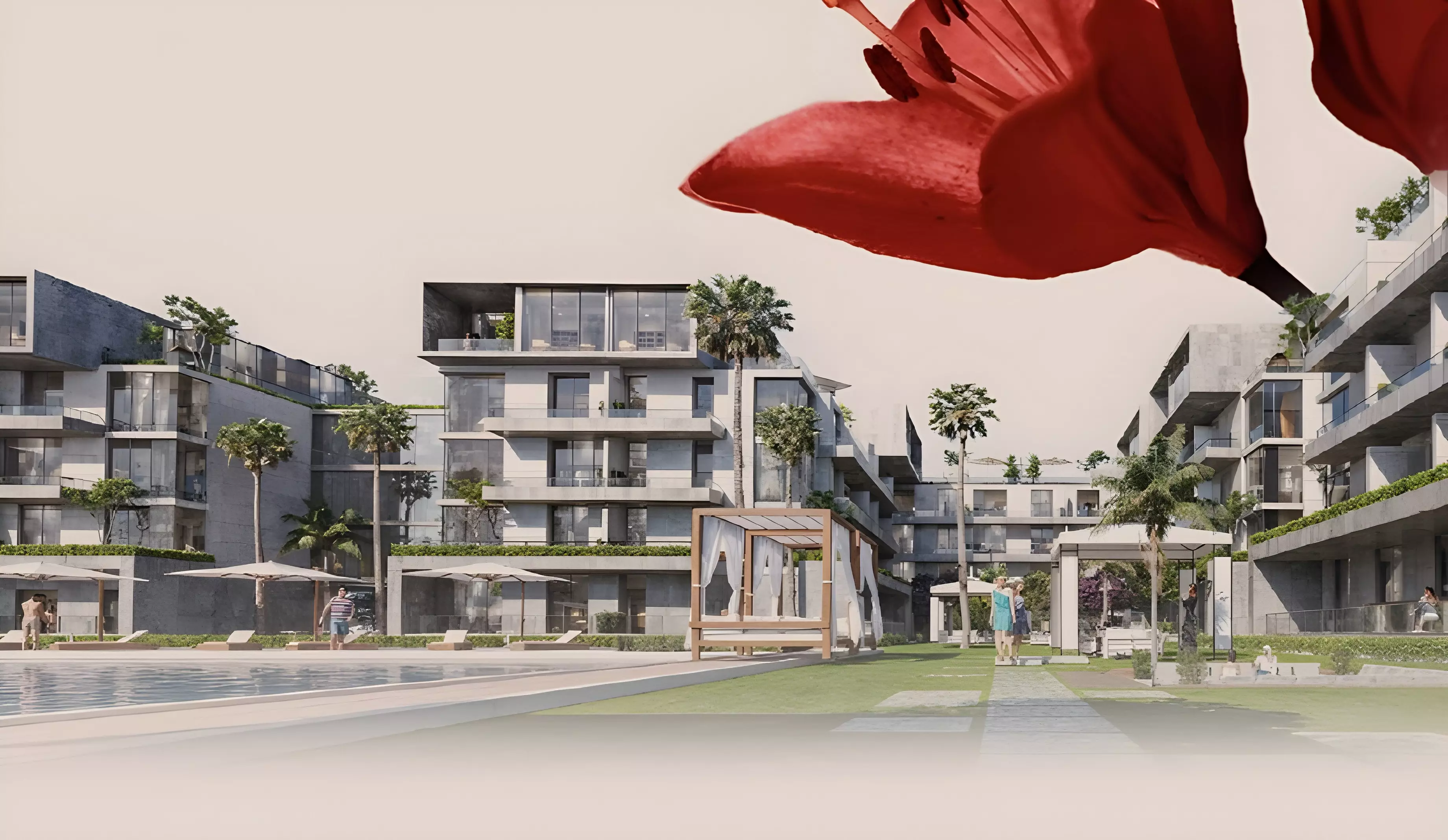 The Red Residences في New Cairo