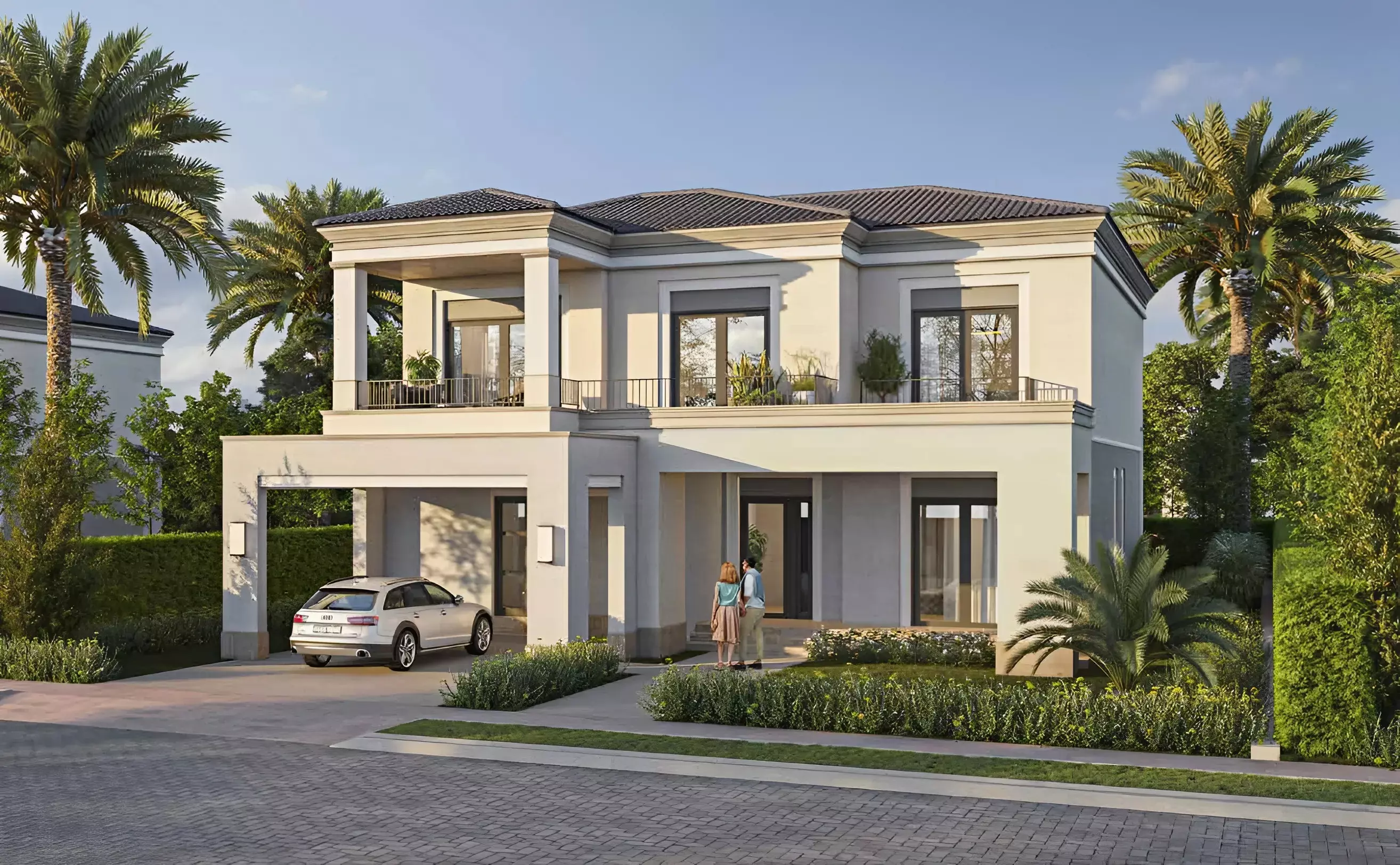 Valley Villas In Belle Vie By Emaar في Sheikh Zayed
