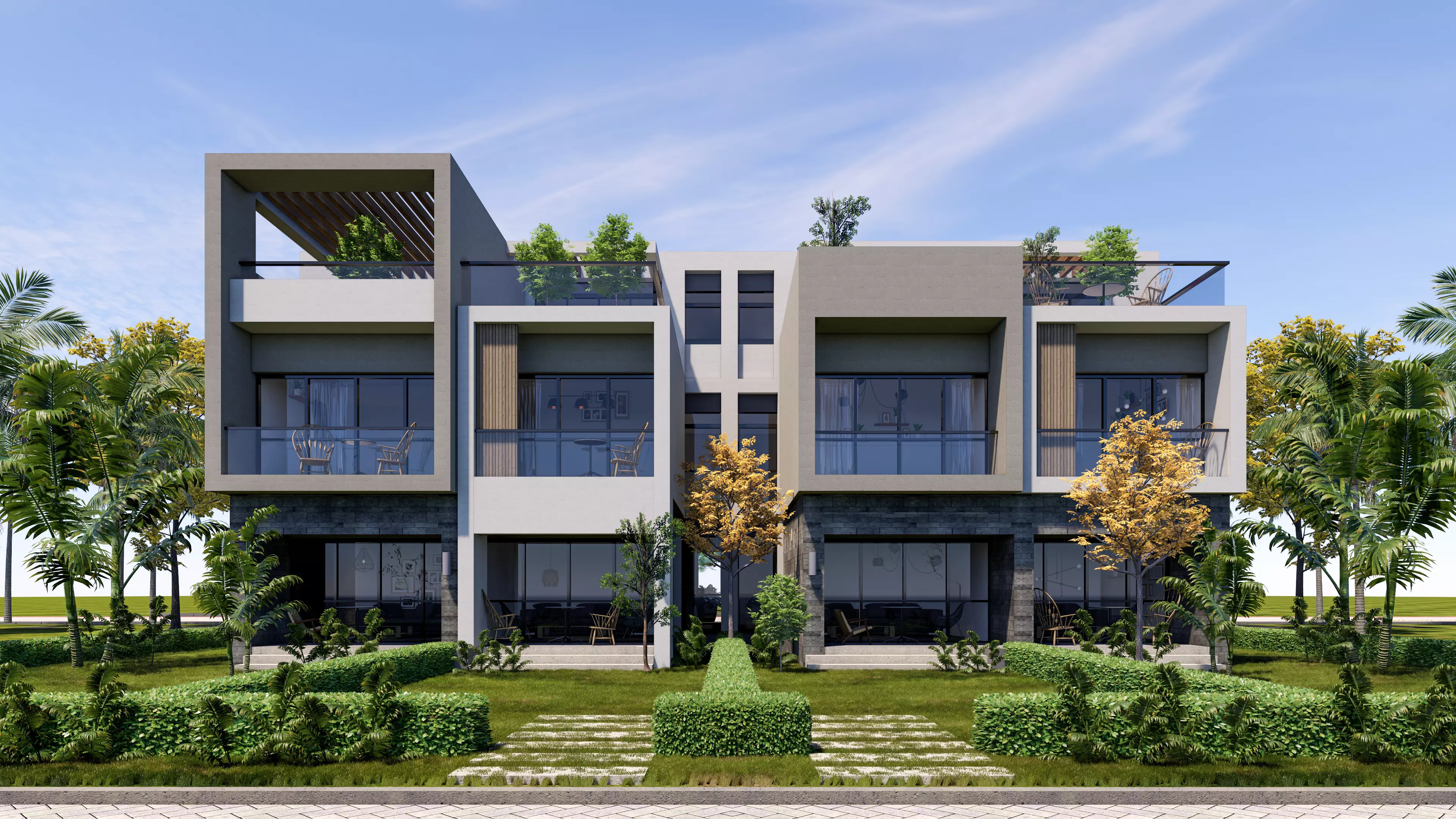 Wood Walks في Mostakbal City