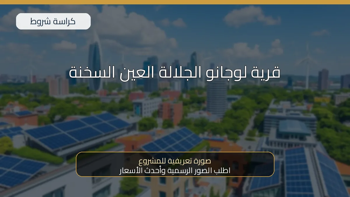 قرية لوجانو الجلالة العين السخنة