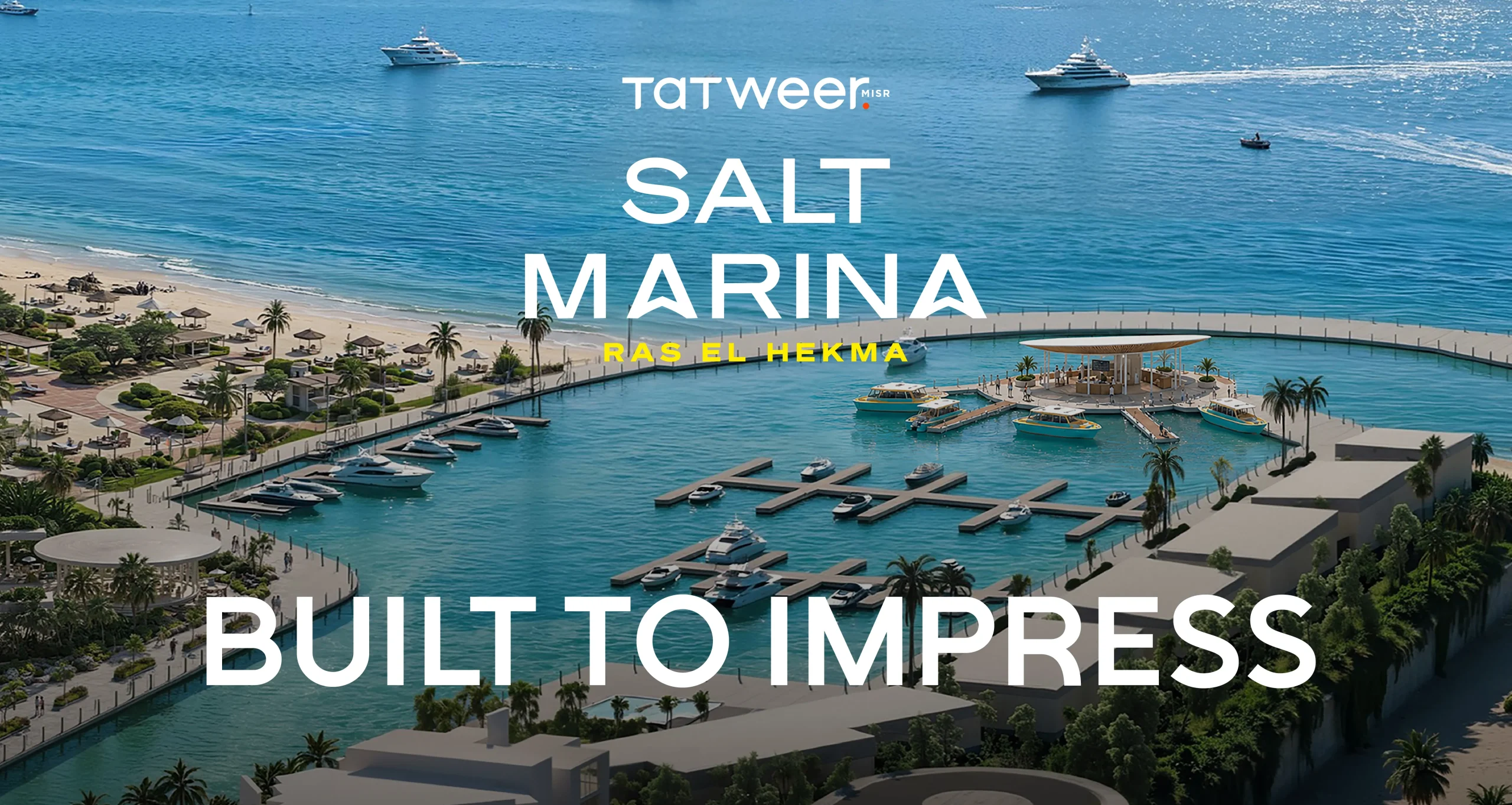 تغطية إطلاق Salt Marina في الساحل الشمالي